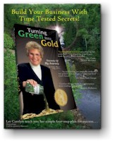 Turning Green into Gold - starting a home business